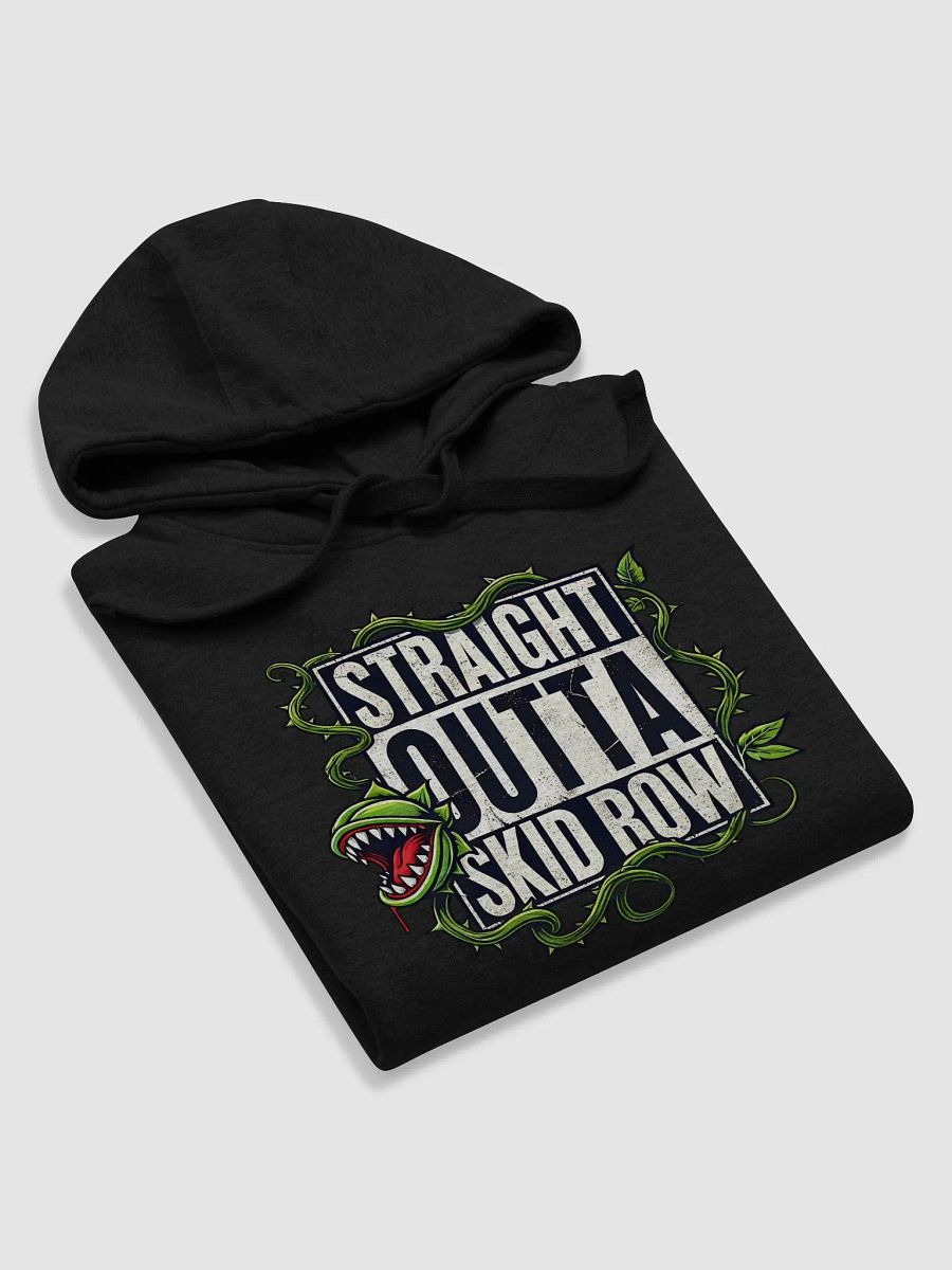 Straight Outta Skid Row Little Shop of Horrors Hoodie – Unisex Premium Fleece Pullover product image (5)