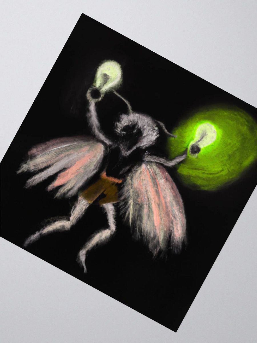 Mothman Rave Sticker product image (2)