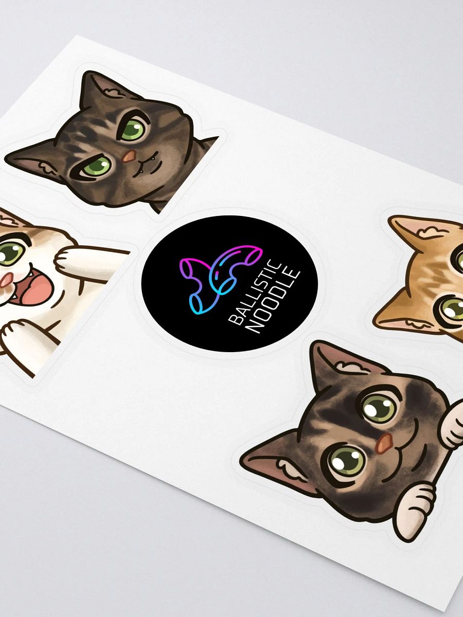 BallistiCat Stickers product image (2)