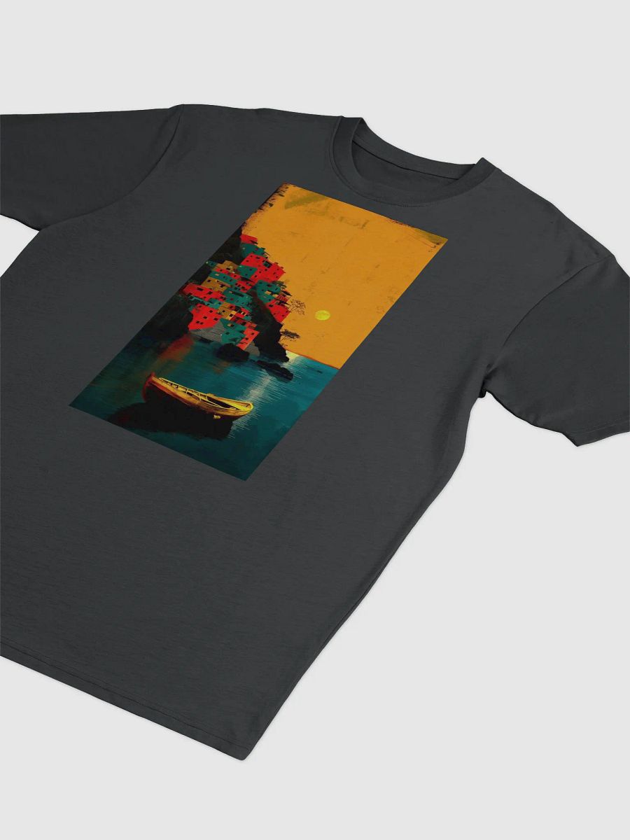 Coastal Village Sunset Men's Tee product image (3)