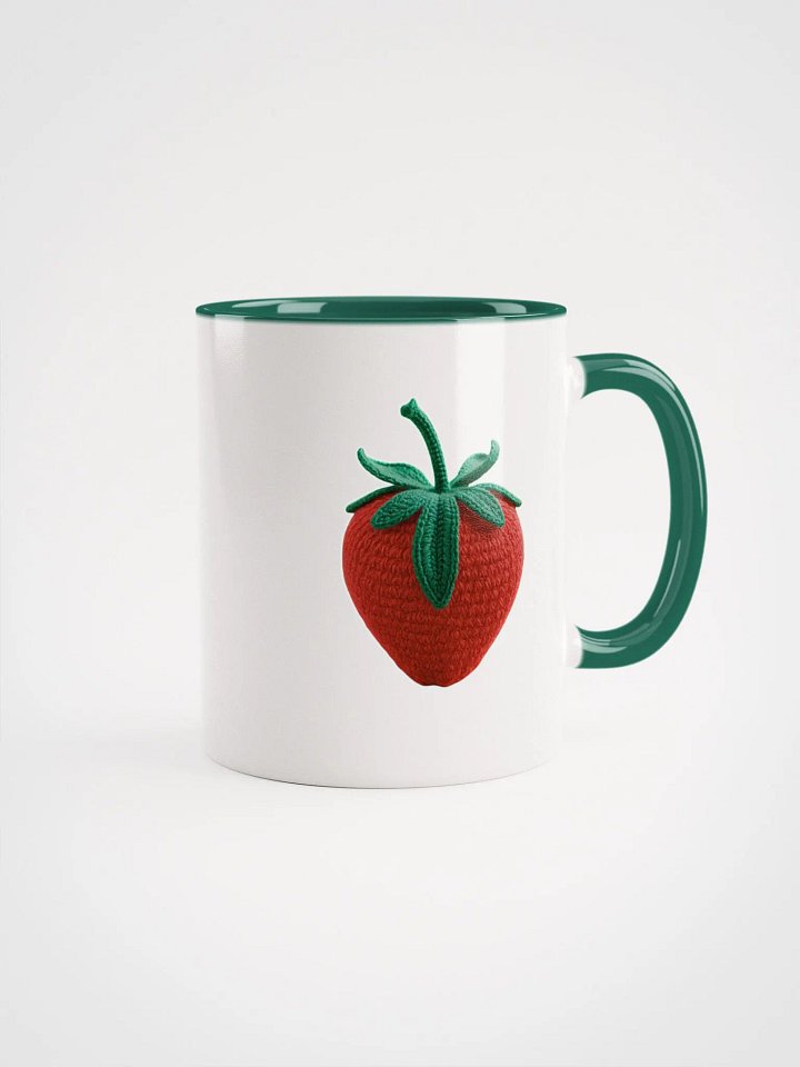 CozyAvocado Ceramic Strawberry Mug #1 product image (1)