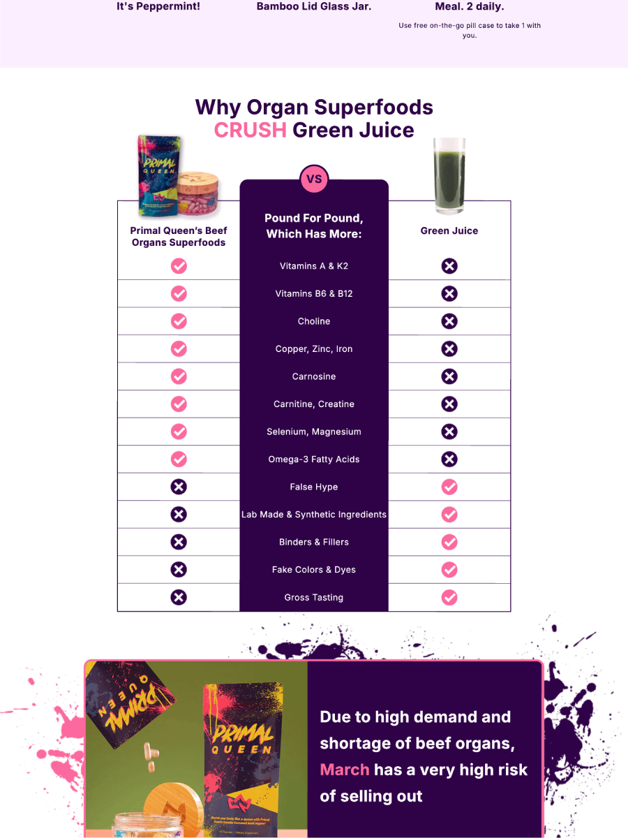 Primal Queen - Replo Landing Page Template product image (7)