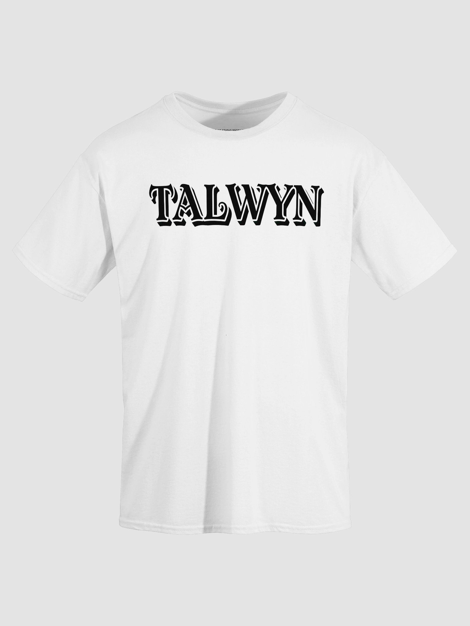 Talwyn - Black on white design shirt product image (3)