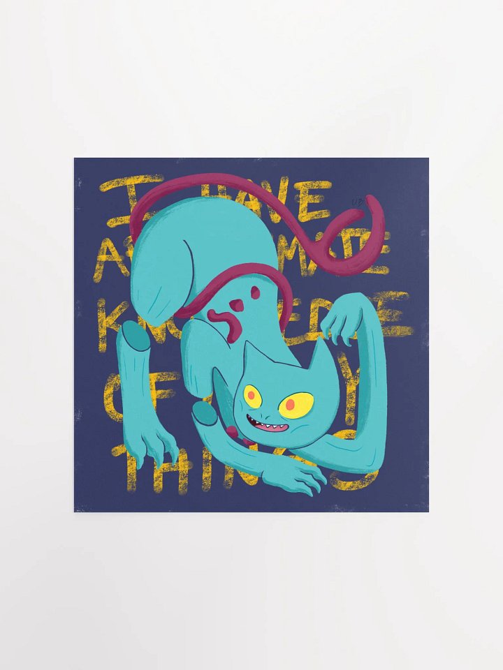 Demon Cat Matte Paper Poster product image (4)