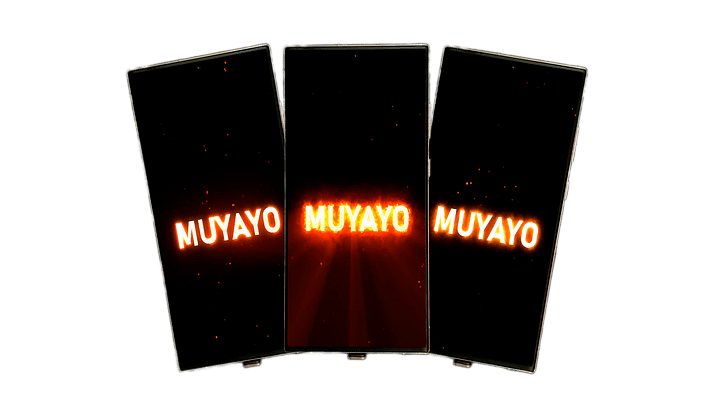 Texto Personalizado Animado Fuego Neon product image (1)