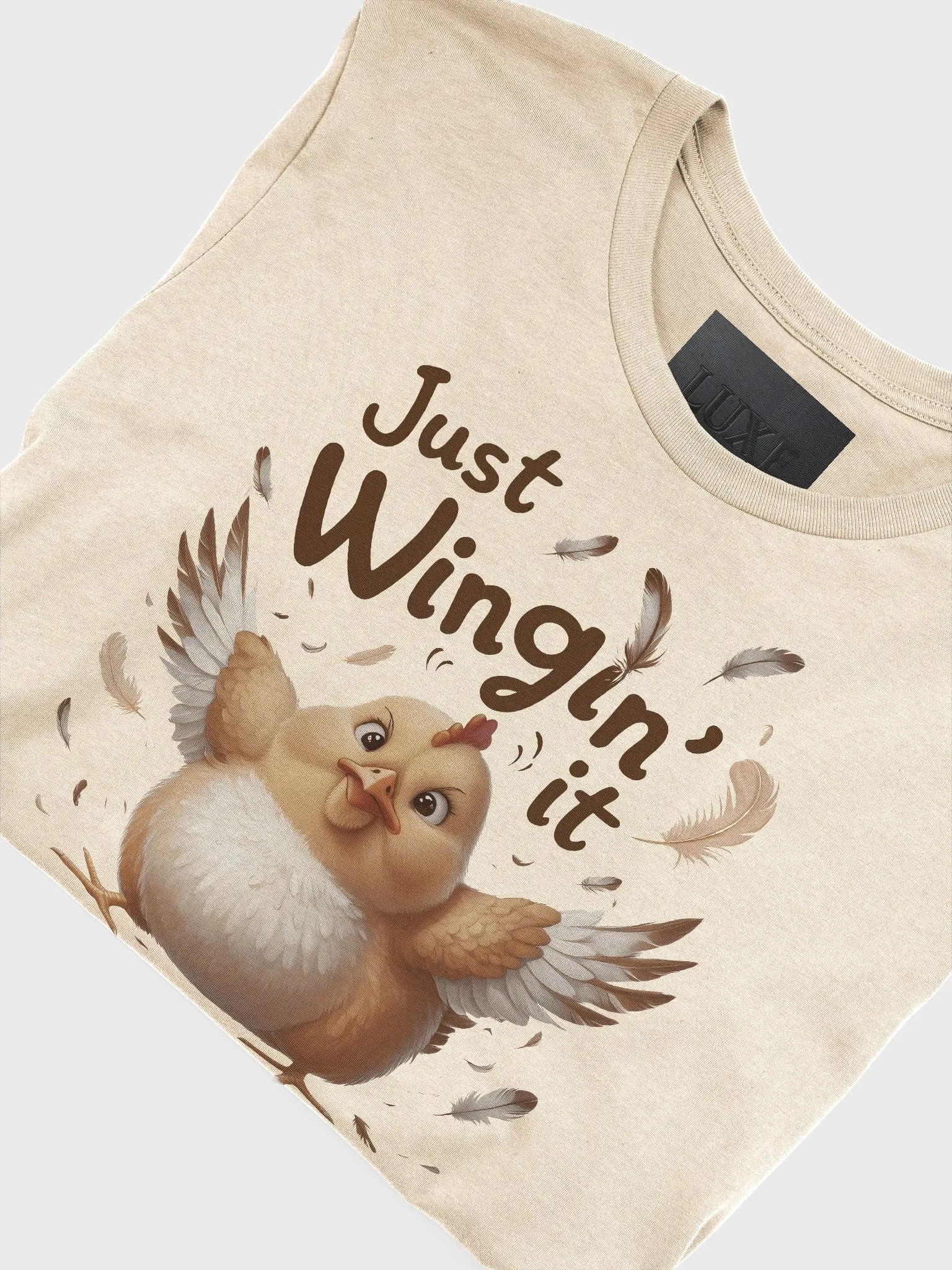 Wingin’ It Tee - funny graphic t-shirt product image (3)