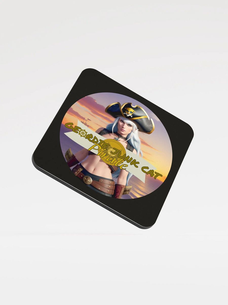 Pirate ONE Drink Coaster (3.74″x 3.74″, US and EU SHIPPING) product image (1)