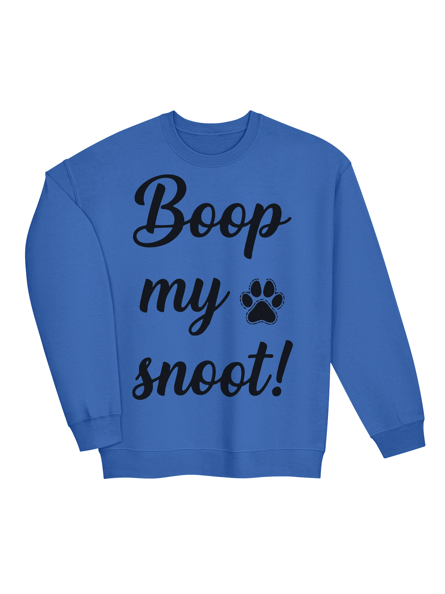 Boop My Snoot Dog Lover's Crewneck Sweatshirt product image (3)