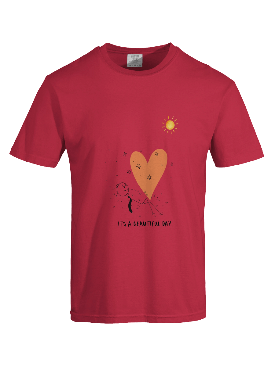 It's A Beautiful Day Heavyweight T-Shirt product image (67)