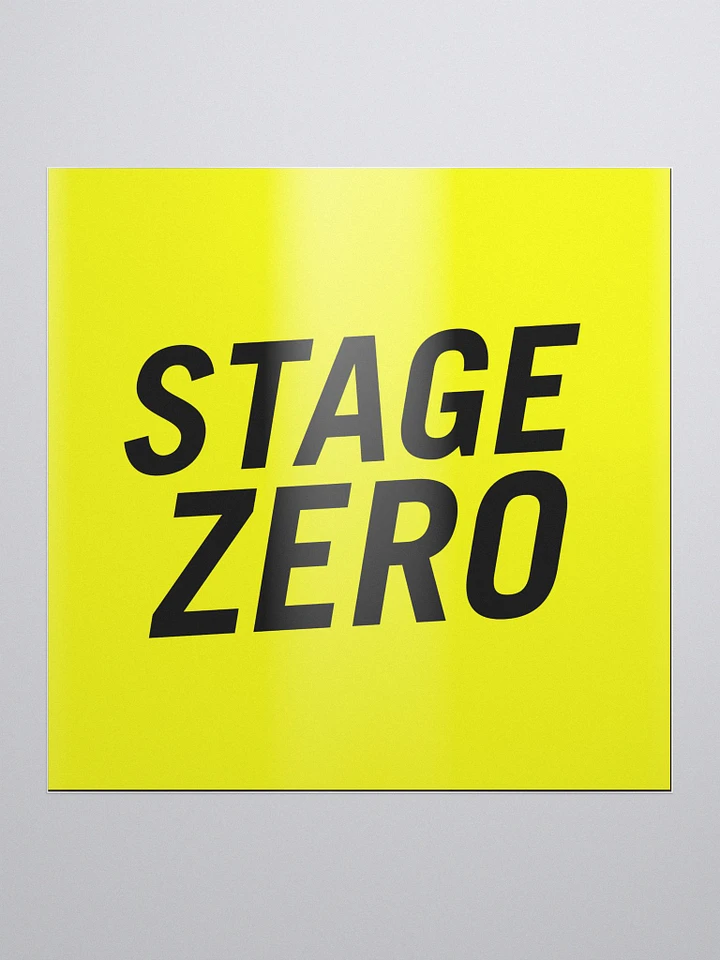 Stage Zero Sticker product image (1)