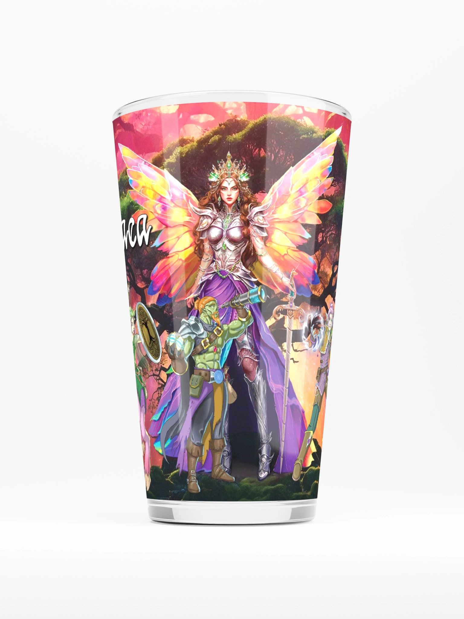 Myths of Gaea | Shaker Pint Glass product image (1)