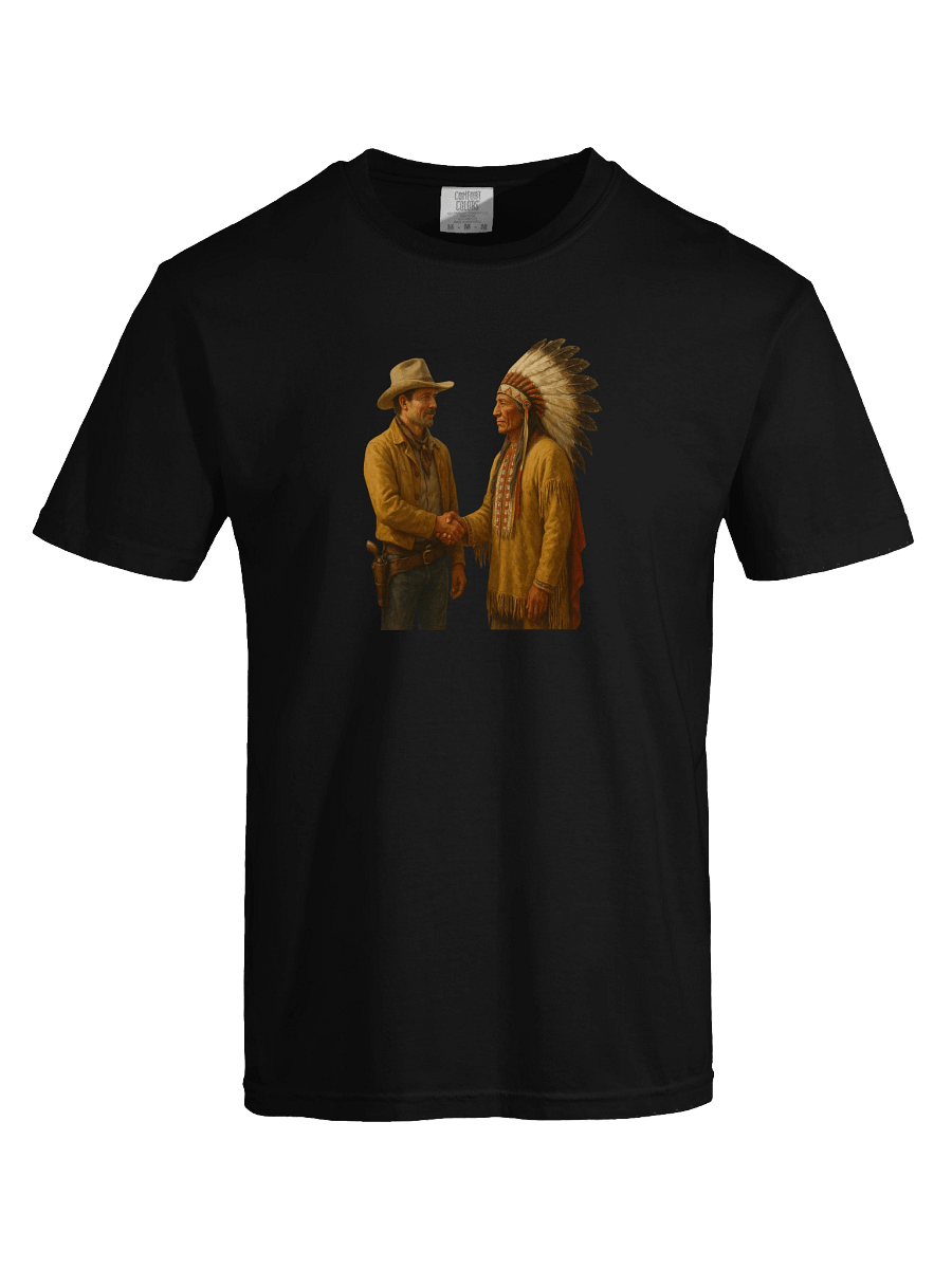 Cultural Fusion Handshake T-Shirt product image (63)