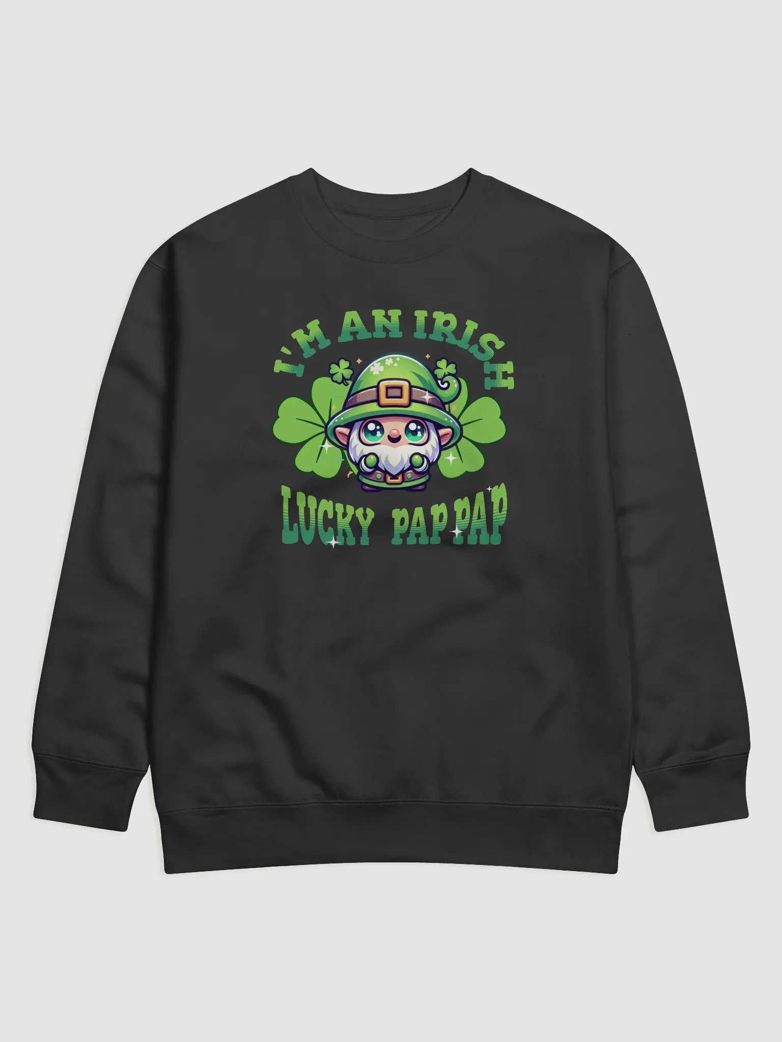 Lucky Pap Pap Leprechaun Premium Sweatshirt product image (1)