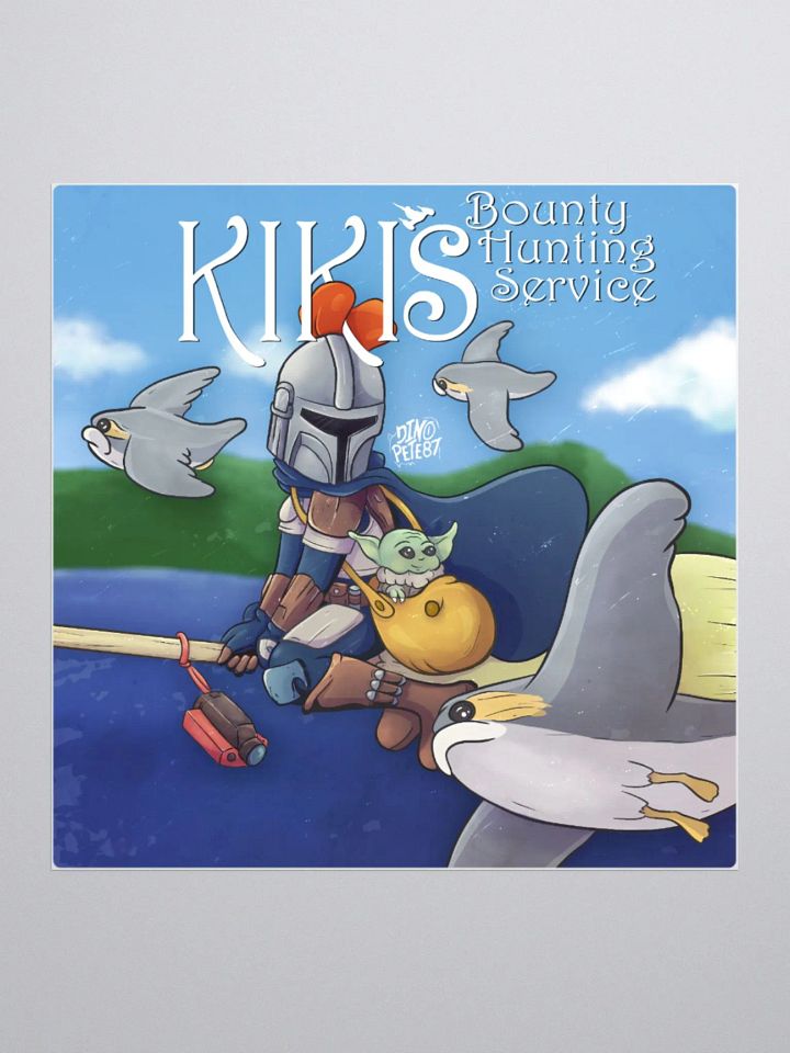 Kiki's Bounty Hunting Service Sticker product image (2)