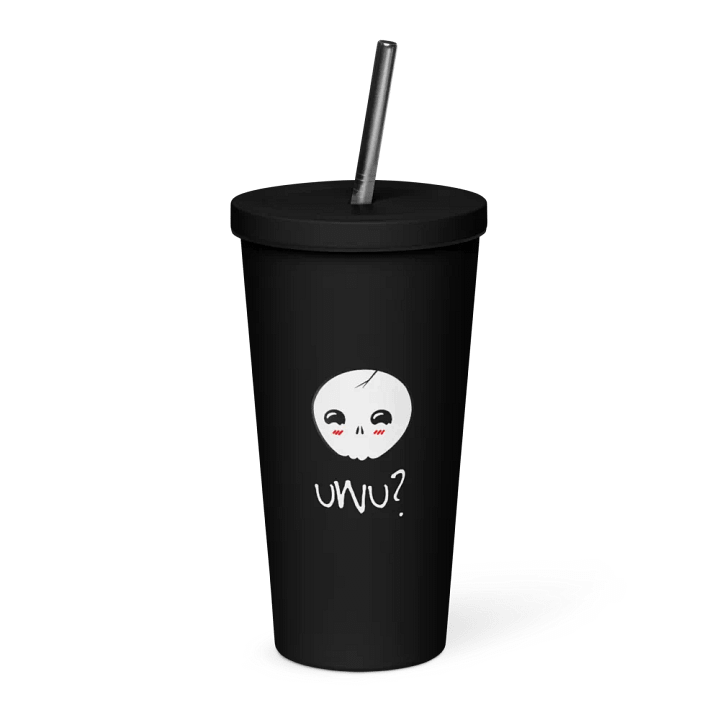 uWu Skull || Insulated Tumbler || 20 oz || Black product image (1)