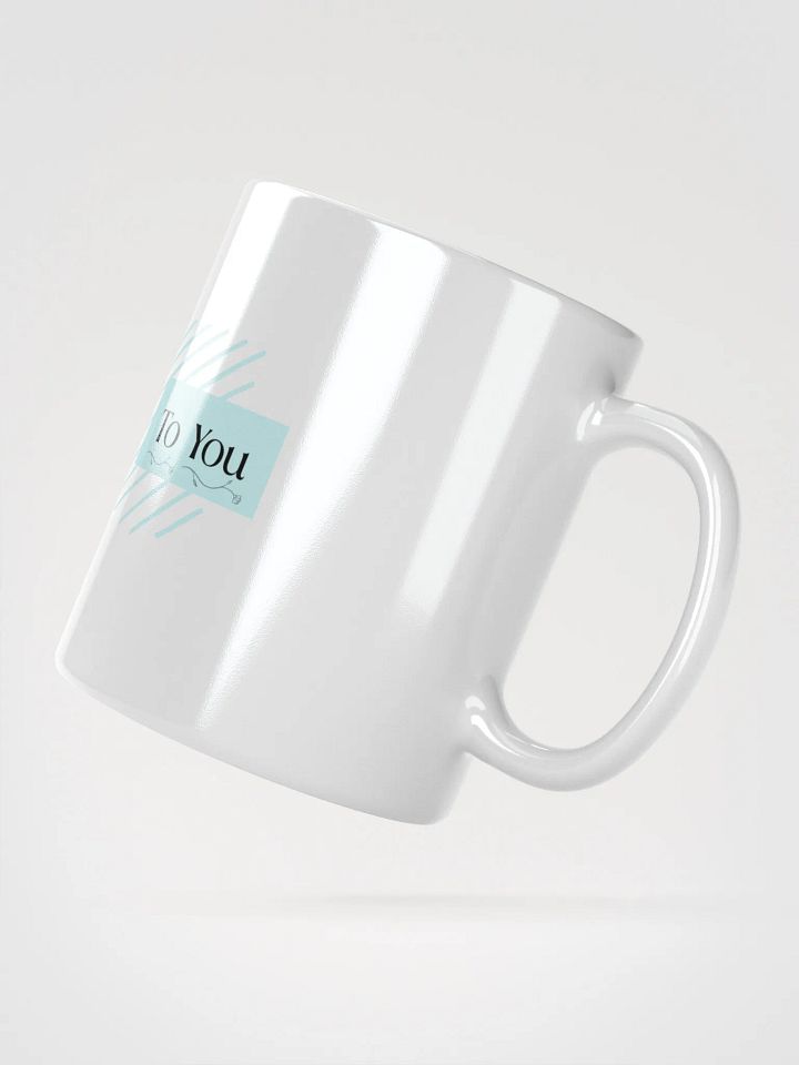 Blue/White Coffee Mug: Be Kind To You product image (2)