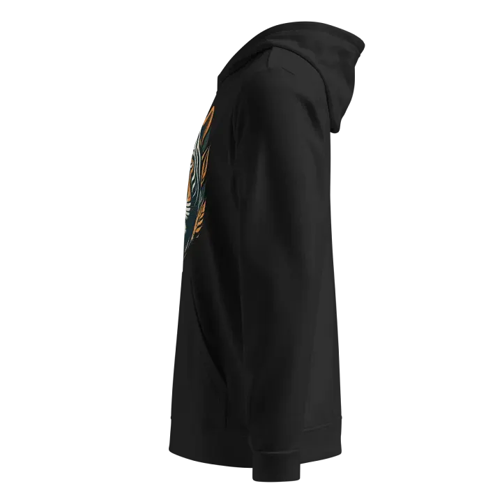 Symmetric Tiger Essence Fleece Hoodie product image (2)