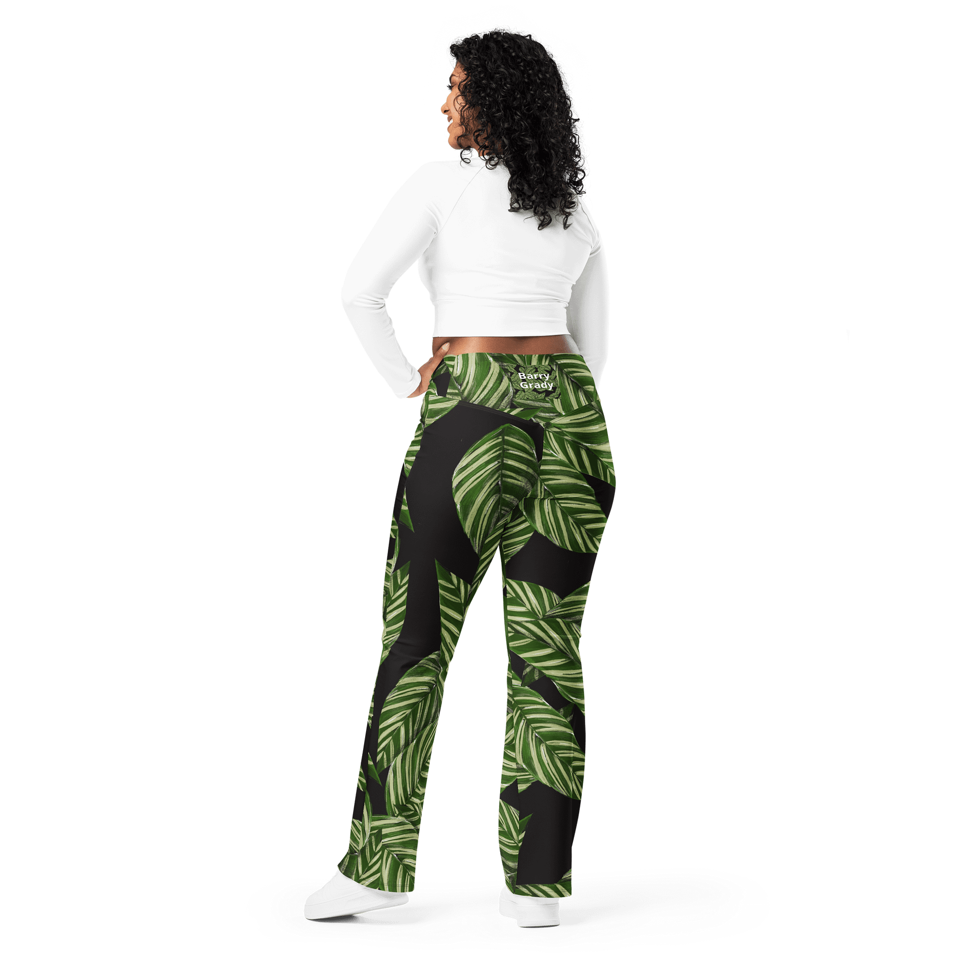 Barry Grady Leaf Flare Leggings product image (3)