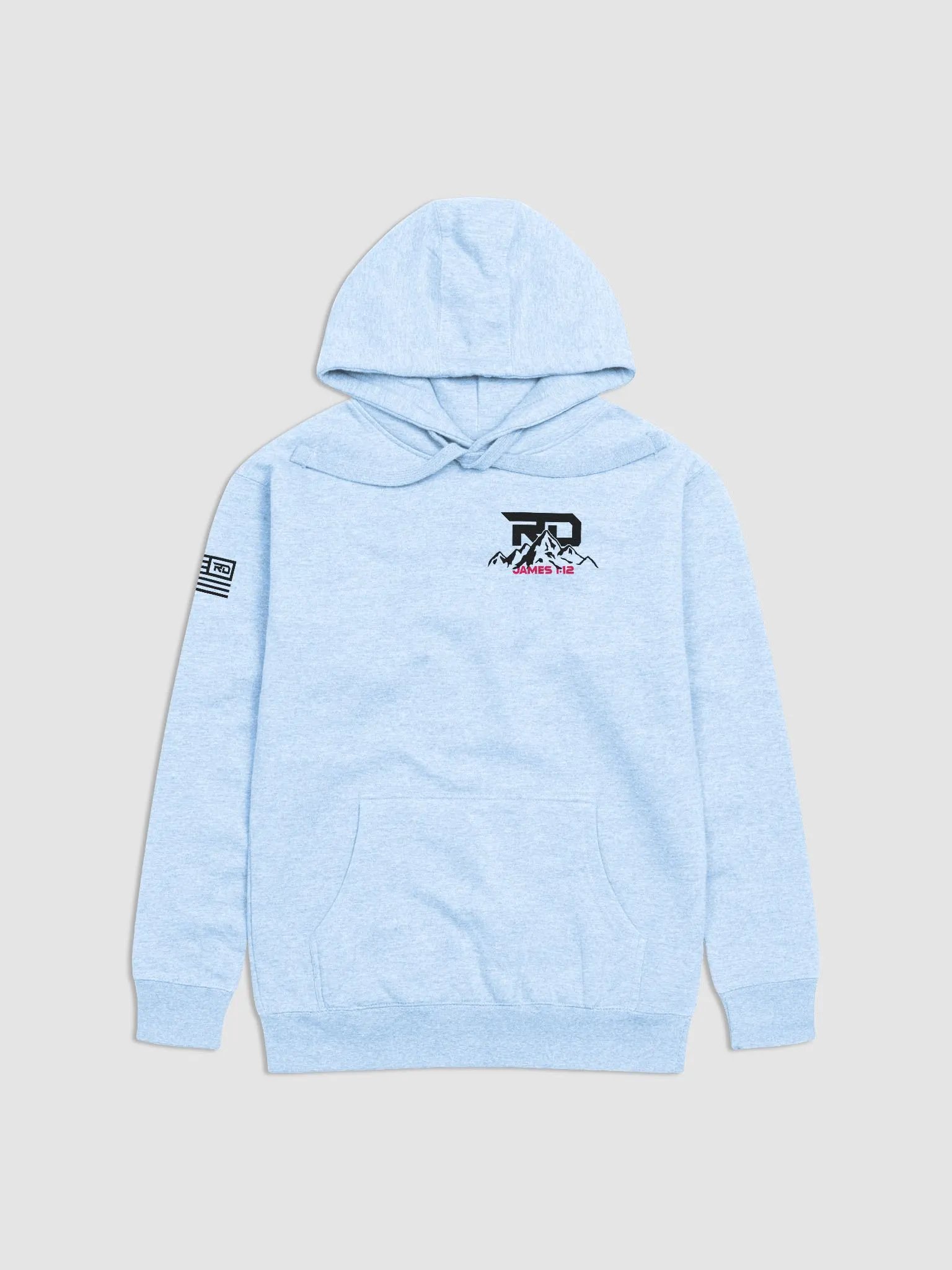 RD MOUNTAIN HOODIE (BLK logo) product image (2)