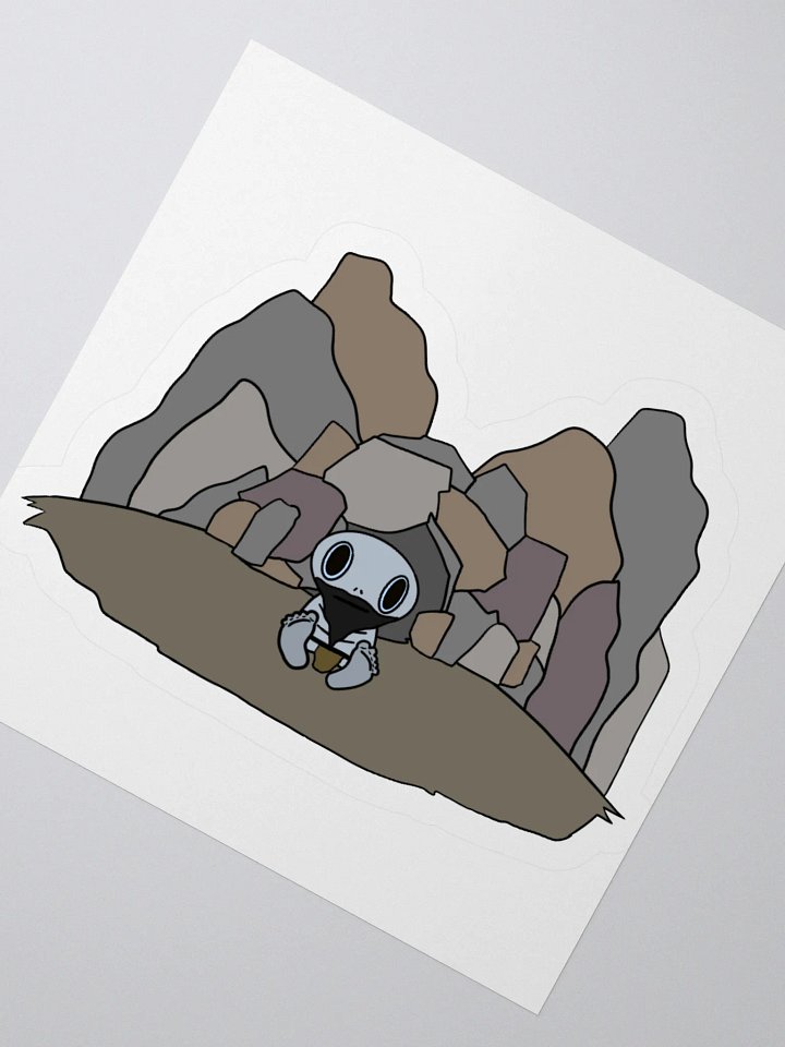 Bob the Moon Eyed Person Cryptikids Sticker product image (2)