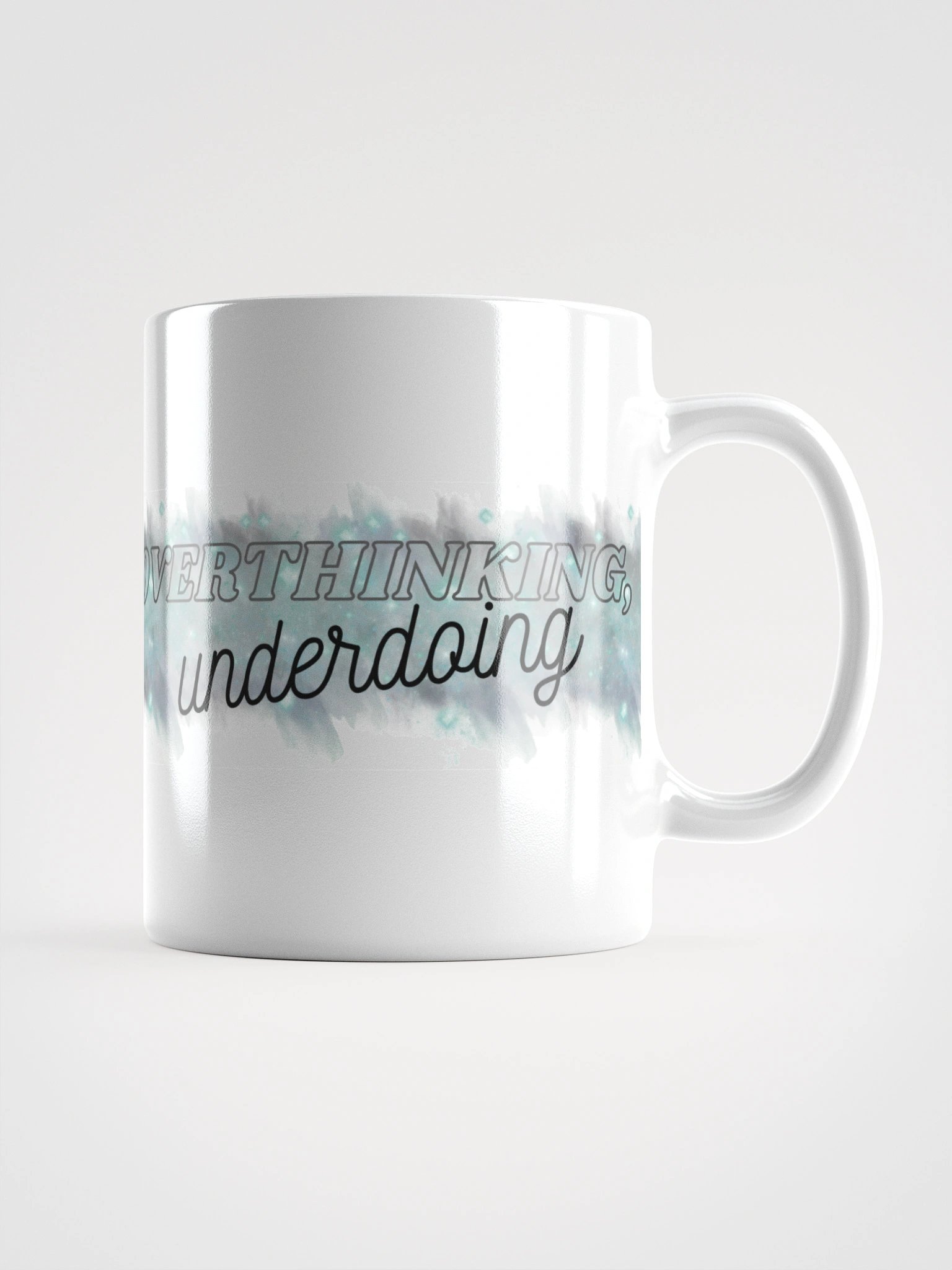 Overthinking, Underdoing mug product image (1)