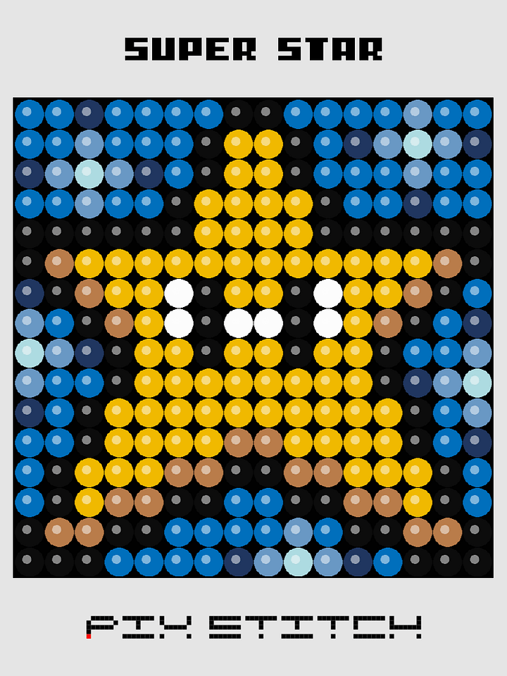Super Star Pixel Art product image (1)
