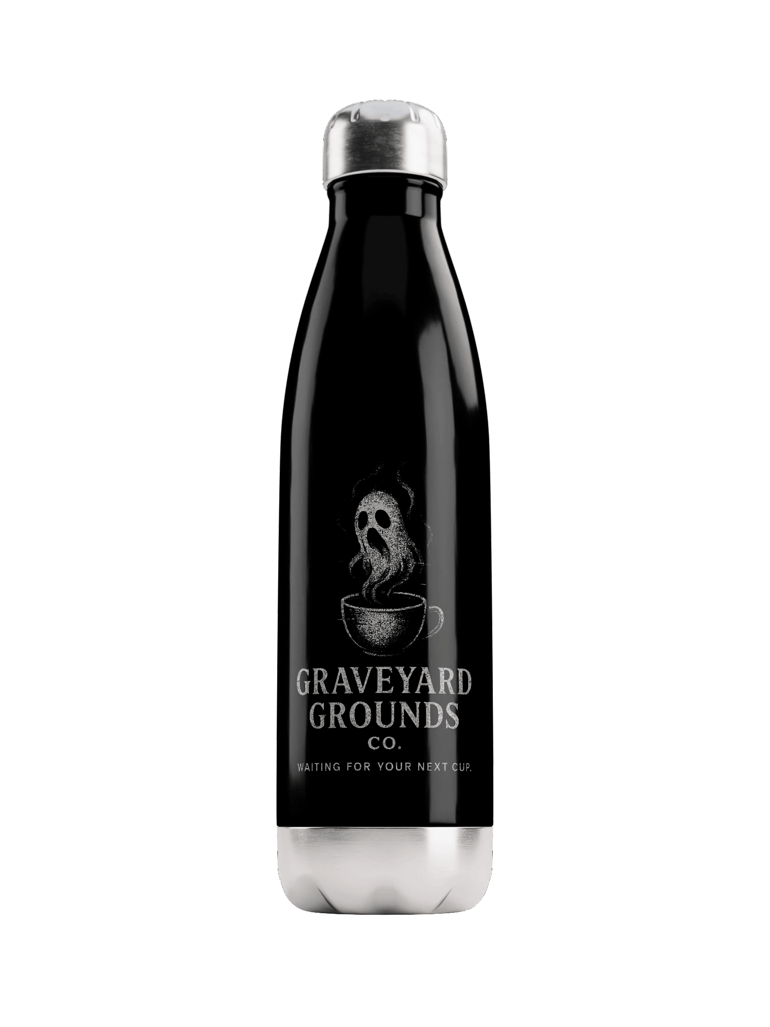 Graveyard Grounds Stainless Steel Water Bottle product image (1)