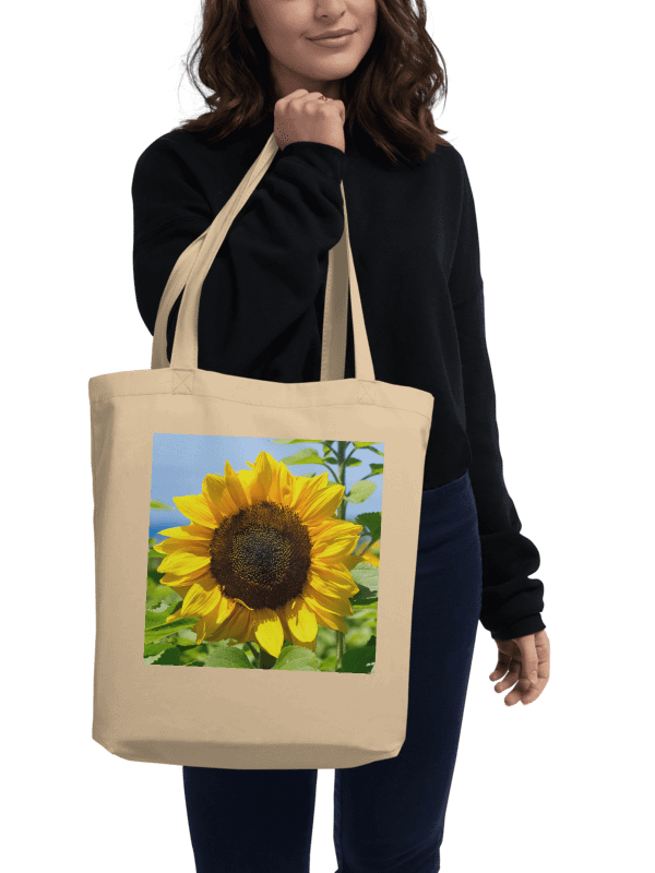 Sunflower Flower Tote Bag product image (2)