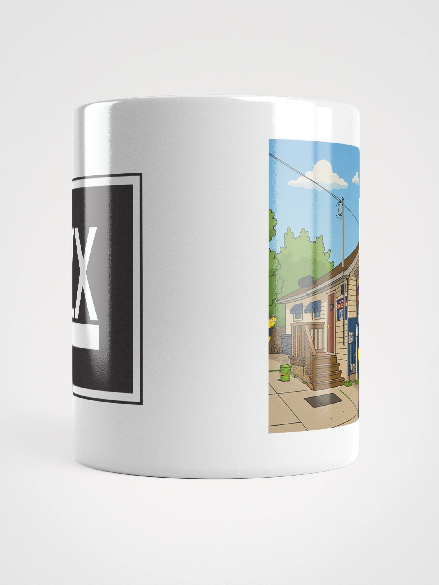Zoxx Social Club White Glossy Mug product image (15)