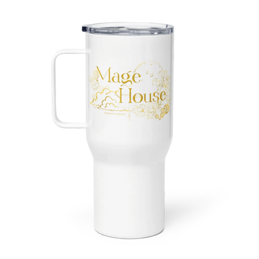 MageHouse: Pumpkin & Mecha - Travel Mug w/ Handle product image (2)