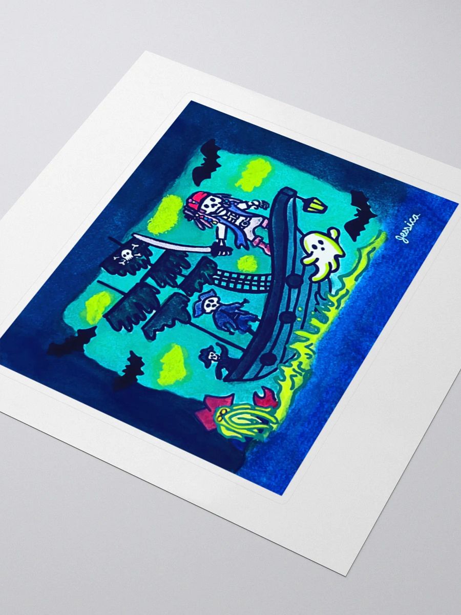 Haunted High Seas Sticker product image (3)