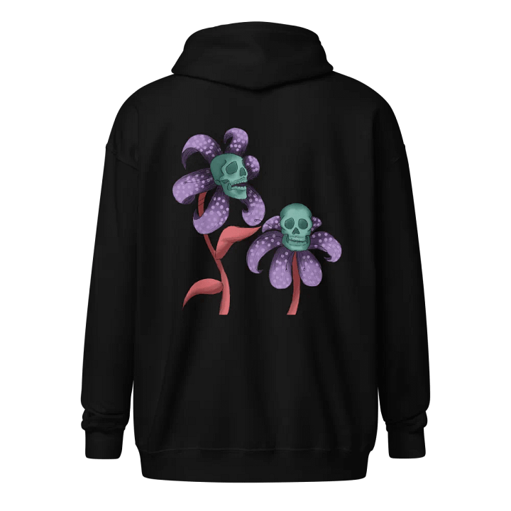 Grimflower Zip-up Hoodie product image (1)