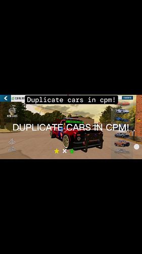 DUPLICATE YOUR CARS IN CPM IN 2024! STILL WORKS!