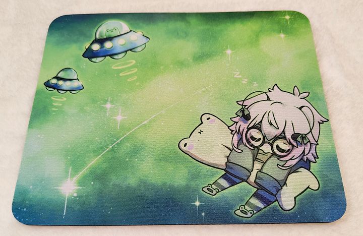 Sleepy Rhaps in Space Mousepad product image (1)