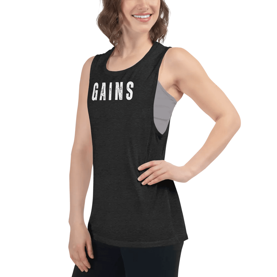 Gains Women's Muscle Tank product image (6)