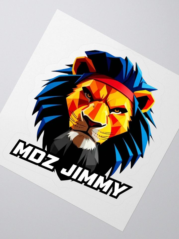 MDZ JIMMY Logo Sticker product image (4)