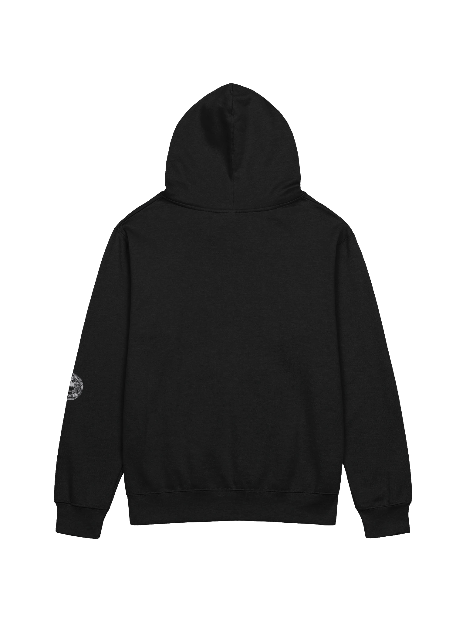 Minimalist B&W Miss Shorty Midweight Hoodie product image (2)