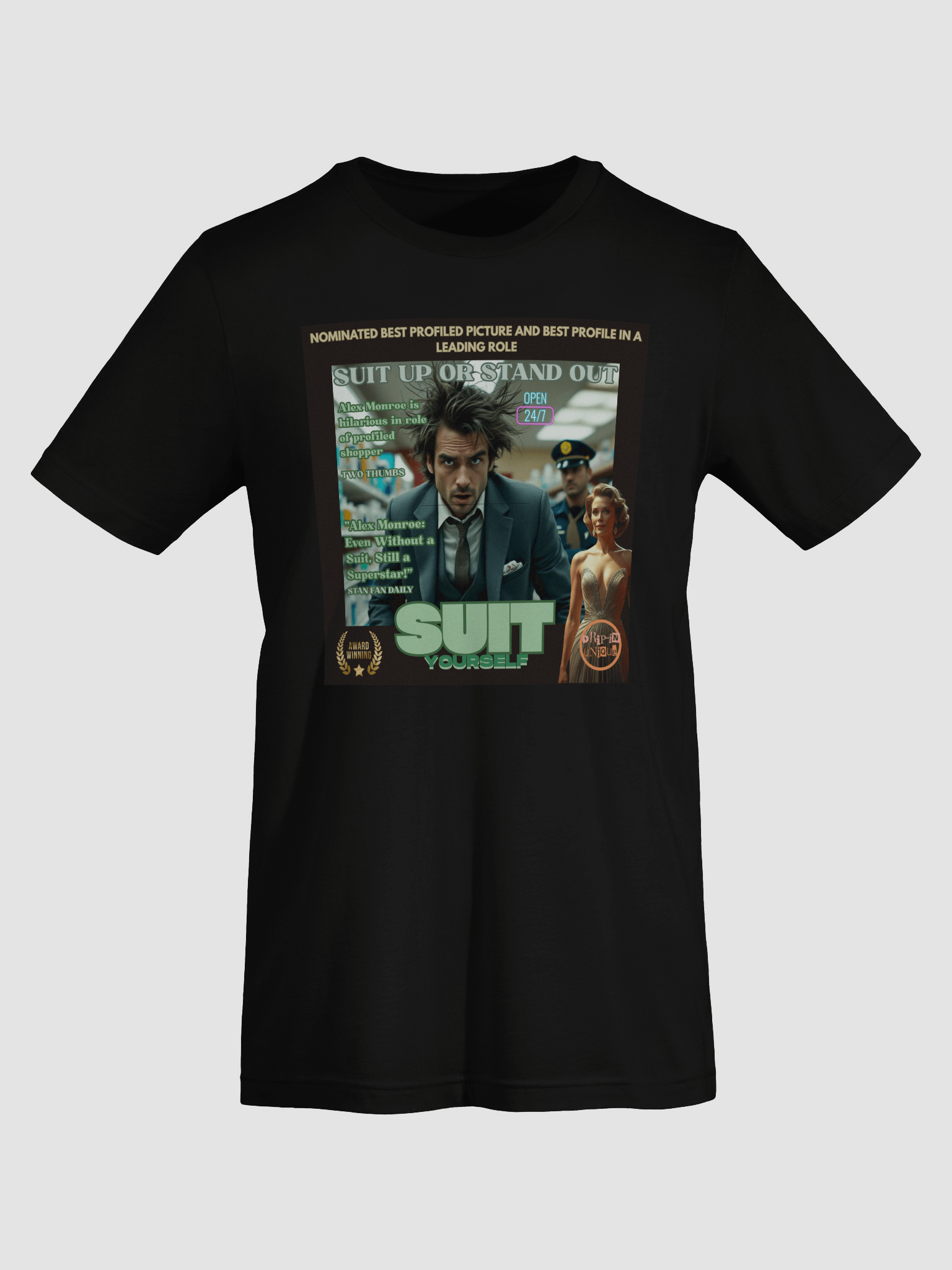 Alex Monroe: Suit Up or Stand Out T-Shirt product image (7)