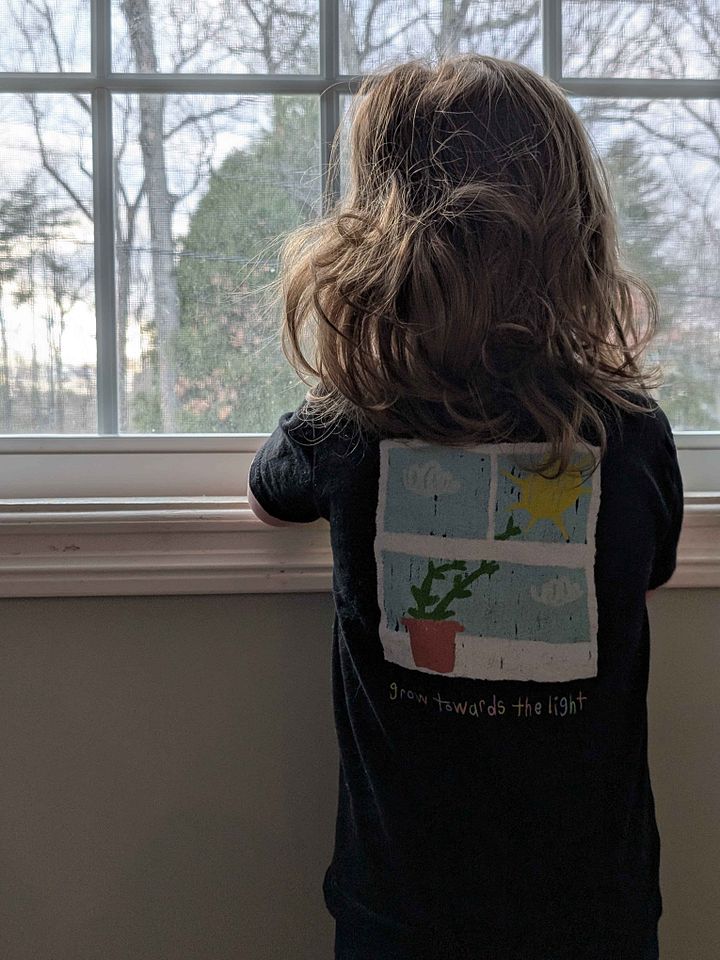 grow towards the light toddler tee :) product image (1)