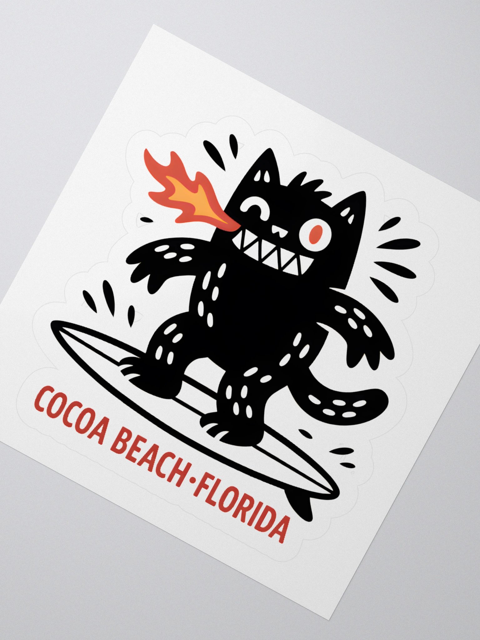 Cocoa Beach Florida | Surf Sticker product image (6)