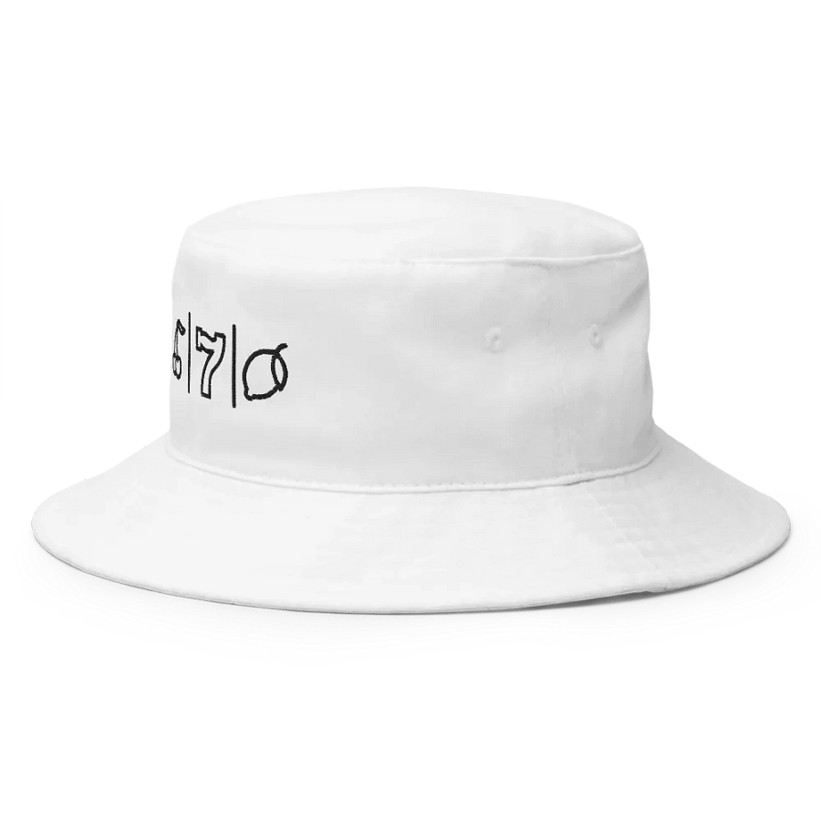 Cdog Spins Bucket Hat White product image (9)