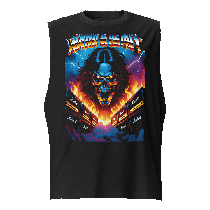 Fiery Skully Amplifier Muscle Tank product image (1)