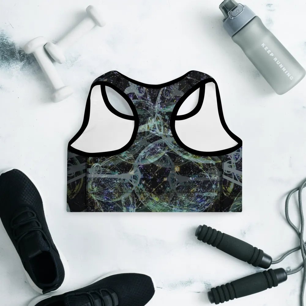 Luminous Reflection Sinister Clown Sports Bra product image (8)