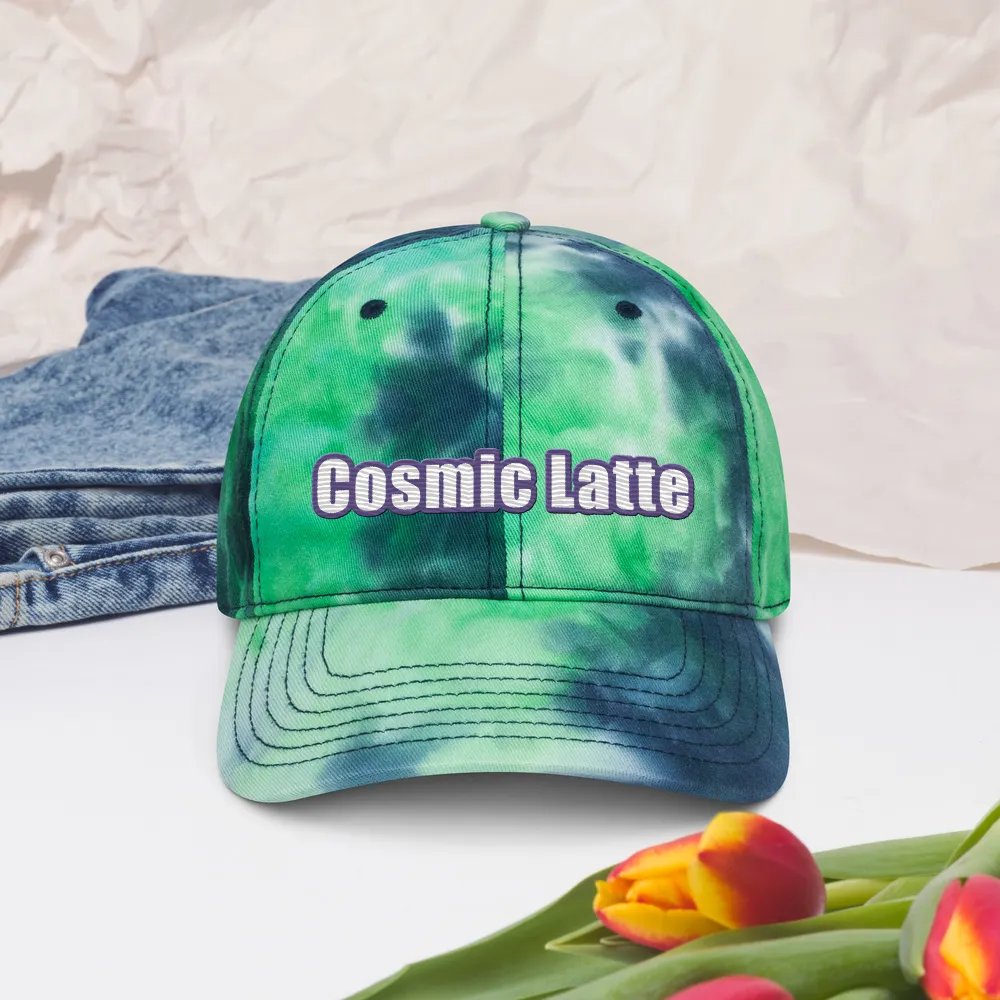 Cosmic Latte tie-dye hat product image (5)