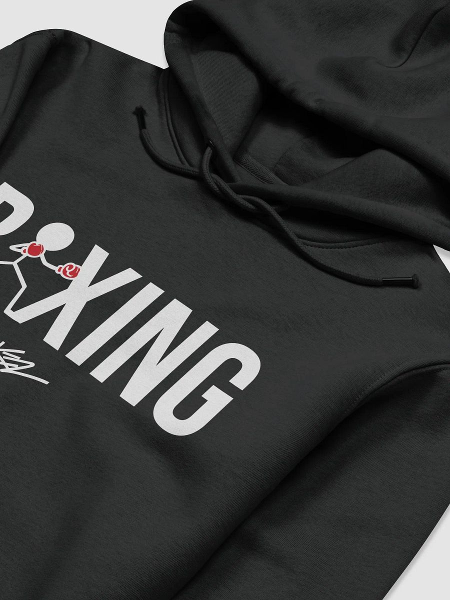 BOXING STICKMAN HOODIE - BLACK product image (3)