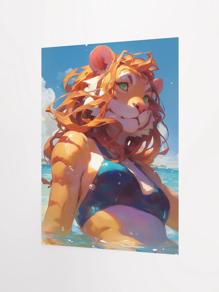 Lioness Fantasy Matte Poster product image (4)