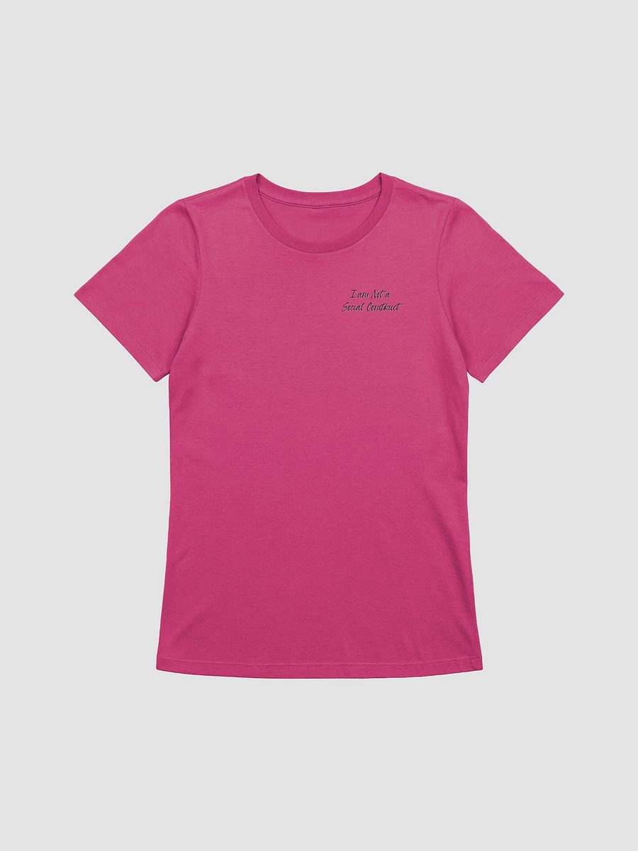 I am Not a Social Construct (bk) - All - Women's Relaxed Fit T product image (4)