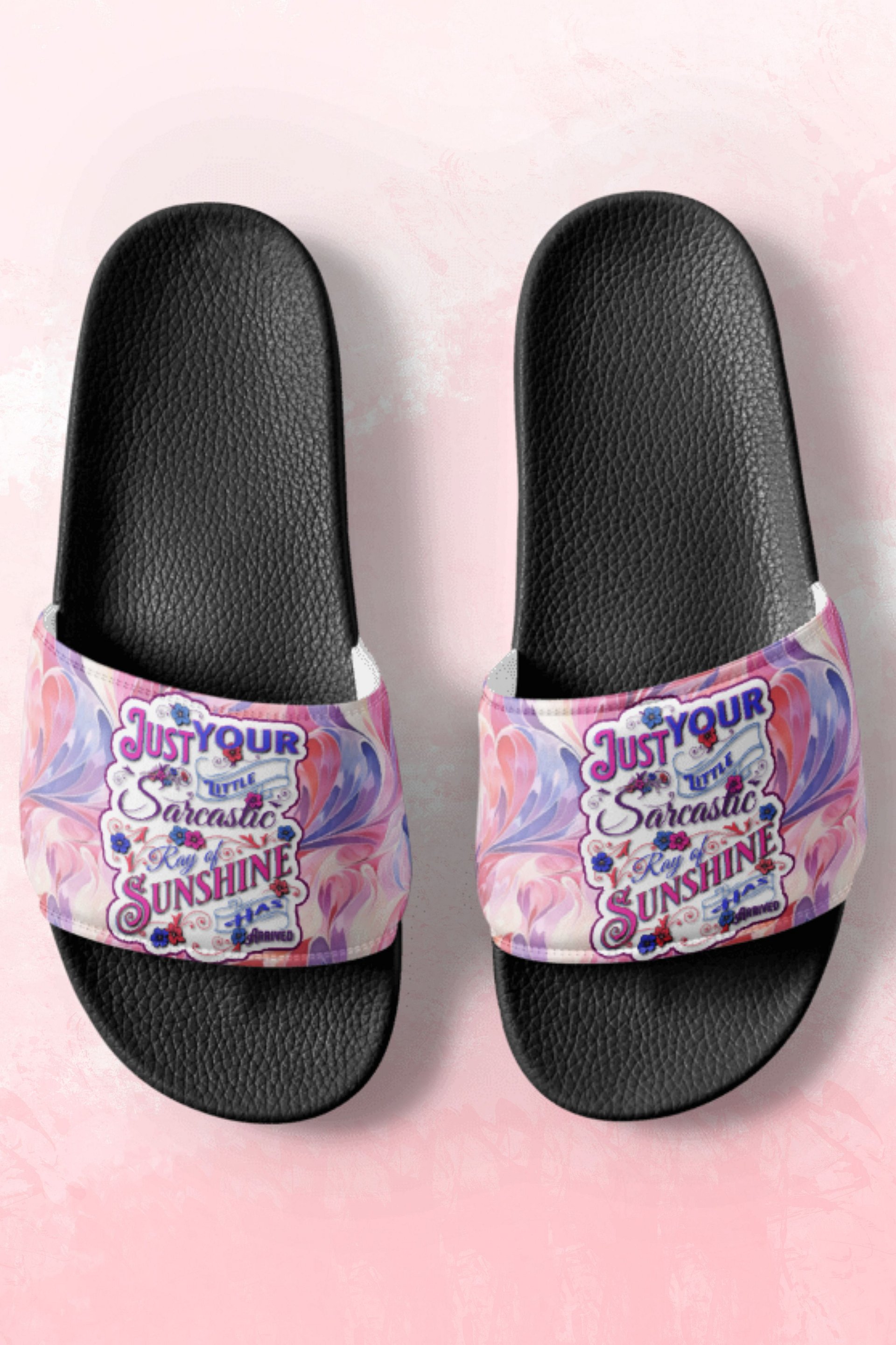 Funny Sarcastic Sunshine All Over Print Slides product image (1)