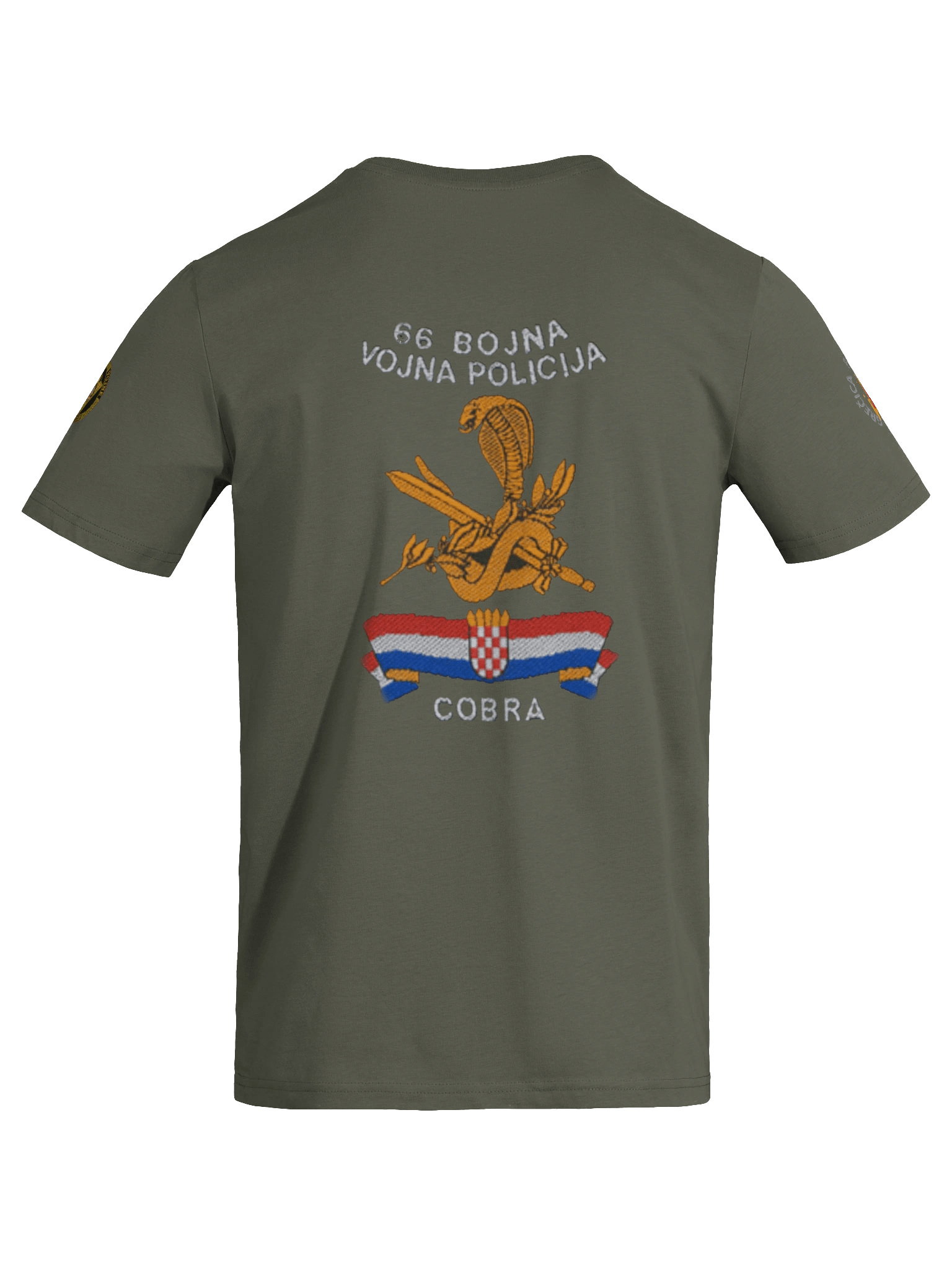 Royal Revolution Organic Tee Kobre Veterani Vojne Policije RH product image (10)