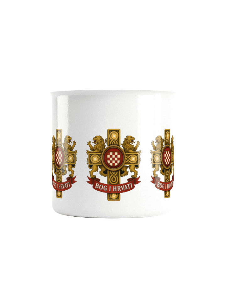 Royal Crest Enamel Mug product image (2)